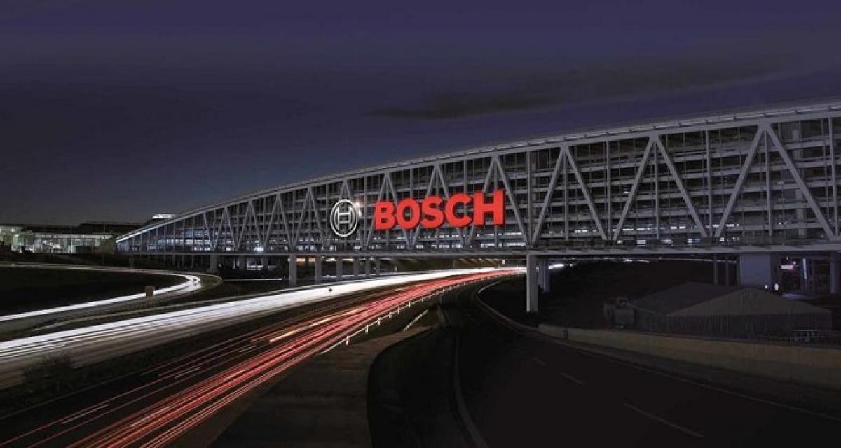 Bosch prévoit une baisse de 5 % de la production automobile en 2019