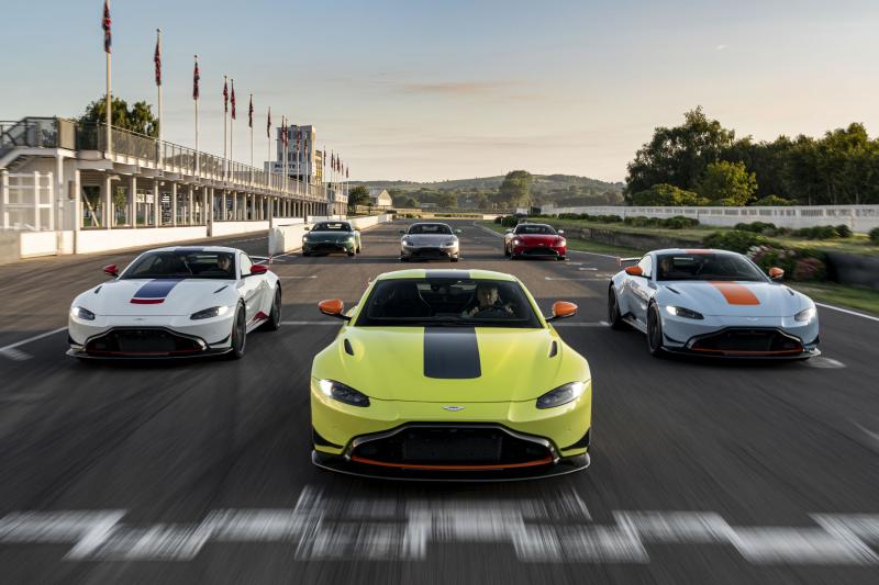  - Aston Martin : livrées historiques spéciales pour la Vantage 1