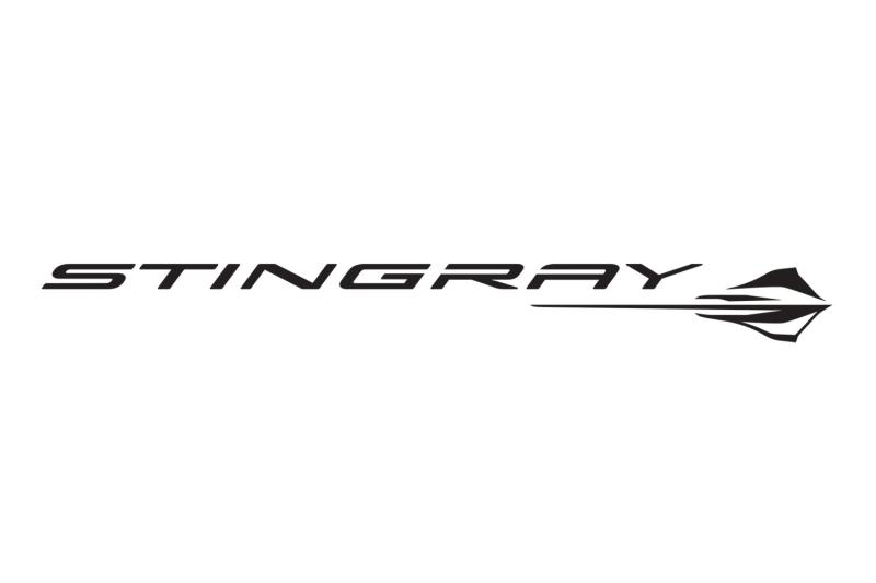  - La Corvette C8 se nommera Stingray, voici ses logos 1