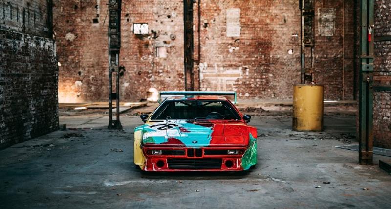  - 40 ans déjà : hommage à la BMW M1 Art Car de Warhol