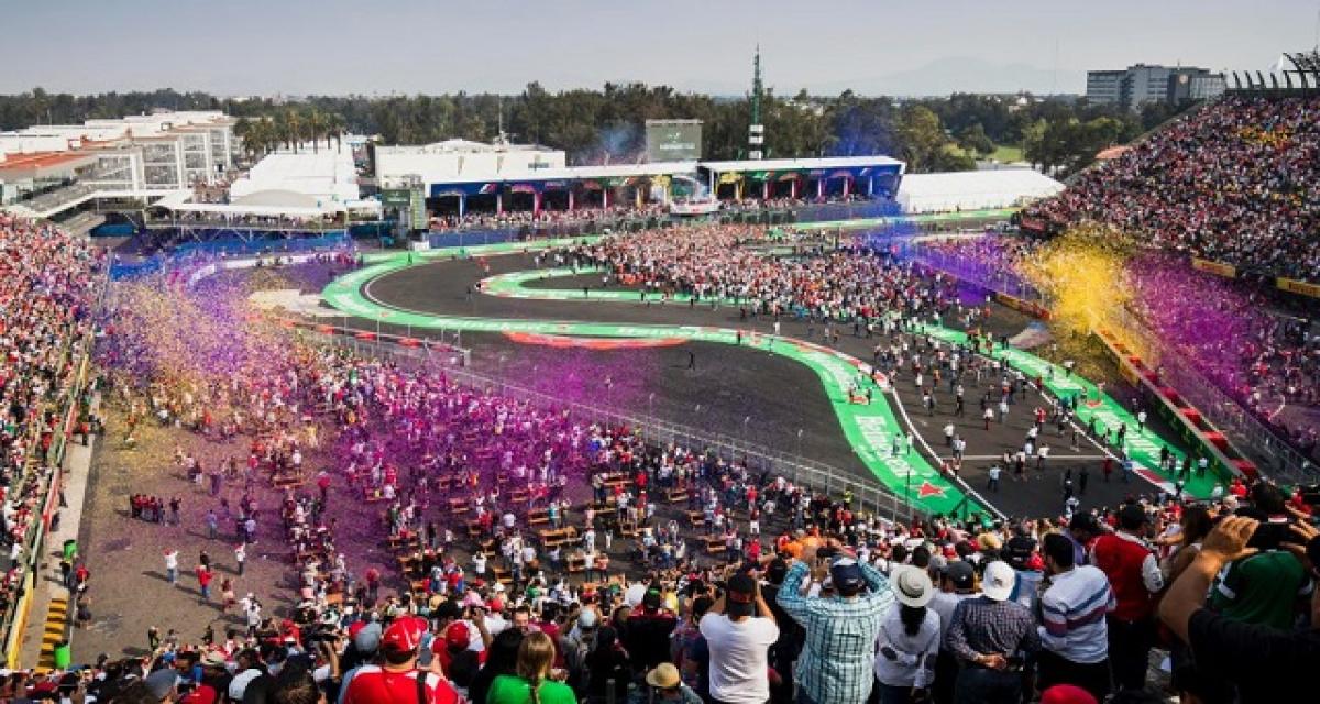 F1 : Mexico va rester, vers un calendrier à 22 courses