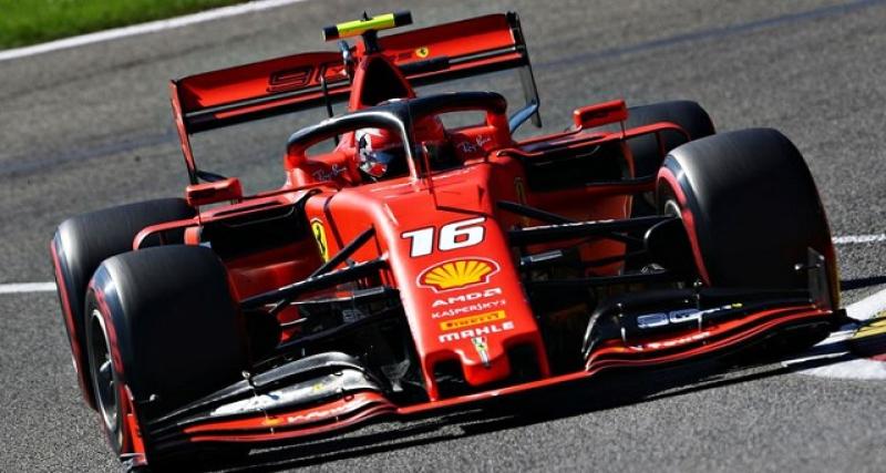  - F1 2019 - Spa-Vendredi : Ferrari reprend des couleurs