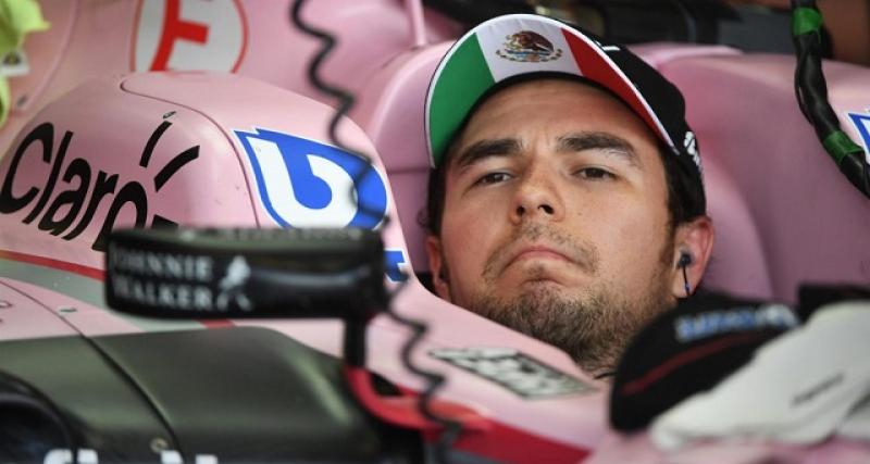  - F1 : Sergio Perez prolonge à long terme avec Racing Point