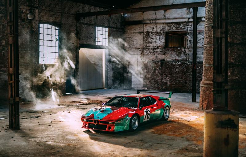 40 ans déjà : hommage à la BMW M1 Art Car de Warhol 1