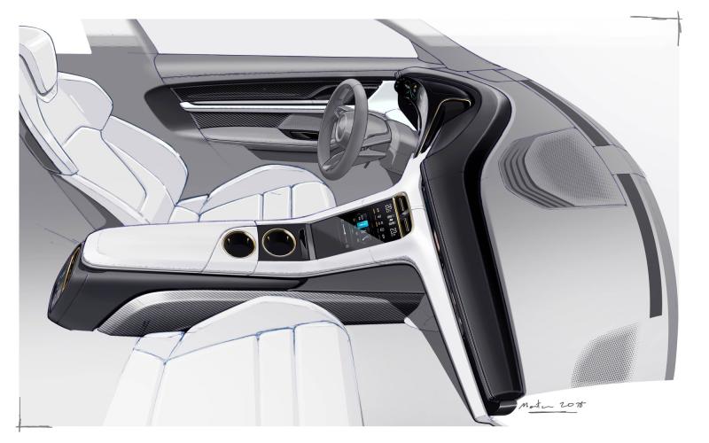  - Francfort 2019 : l'intérieur de la Porsche Taycan au complet 1