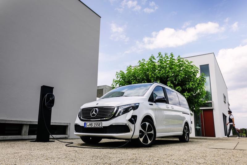 Francfort 2019 : Mercedes EQV, fourgon électrique premium 1