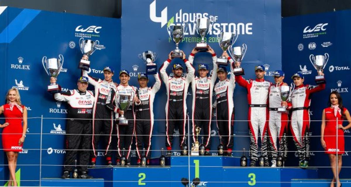 WEC 2019-2020 - 4H de Silverstone : Toyota, Cool Racing, Porsche vainqueurs