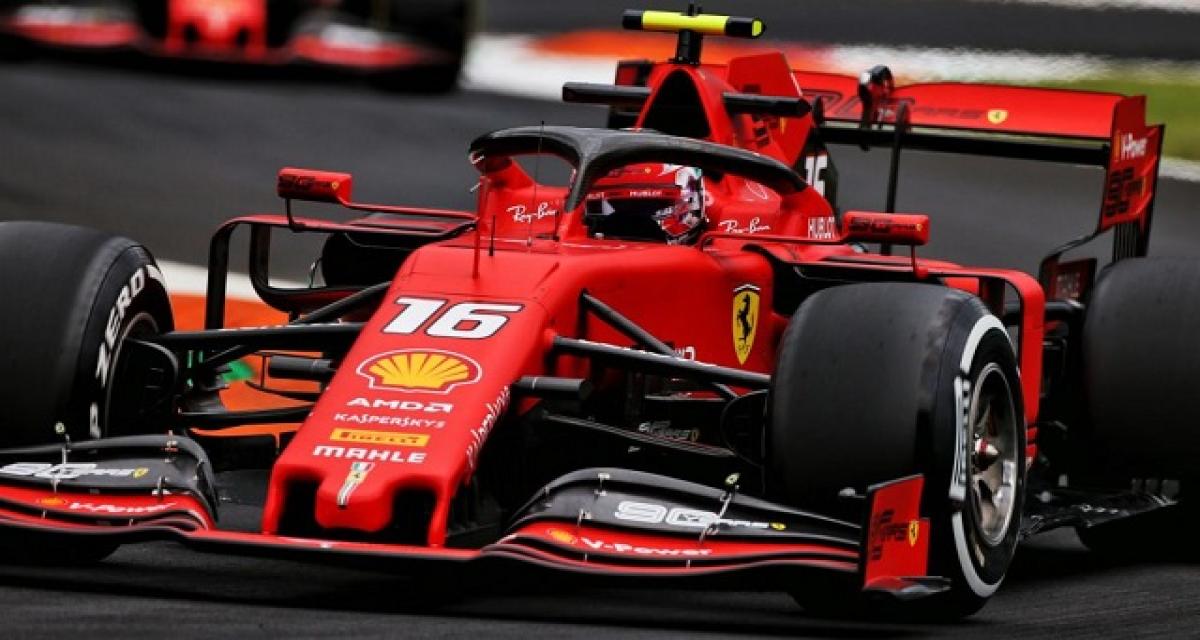 F1 2019-Monza-Vendredi : Leclerc 1er, Hamilton en embuscade