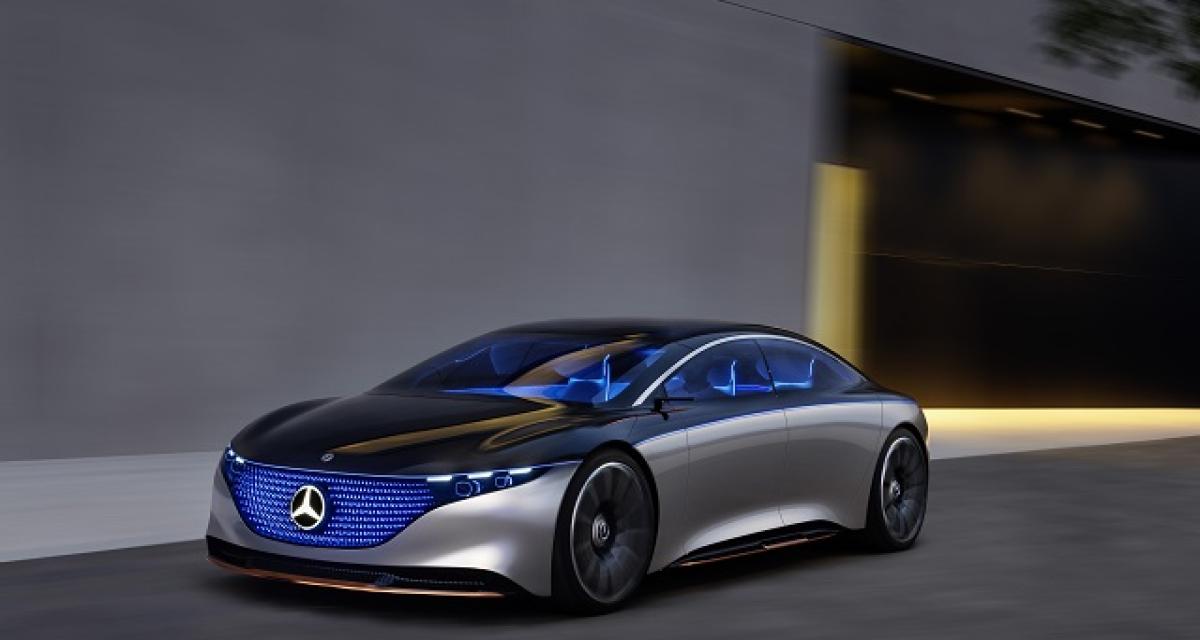 Francfort 2019 : Mercedes Vision EQS, le vaisseau spatial