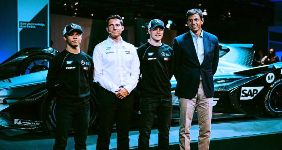Formule E - saison 6 : Vandoorne et de Vries chez Mercedes