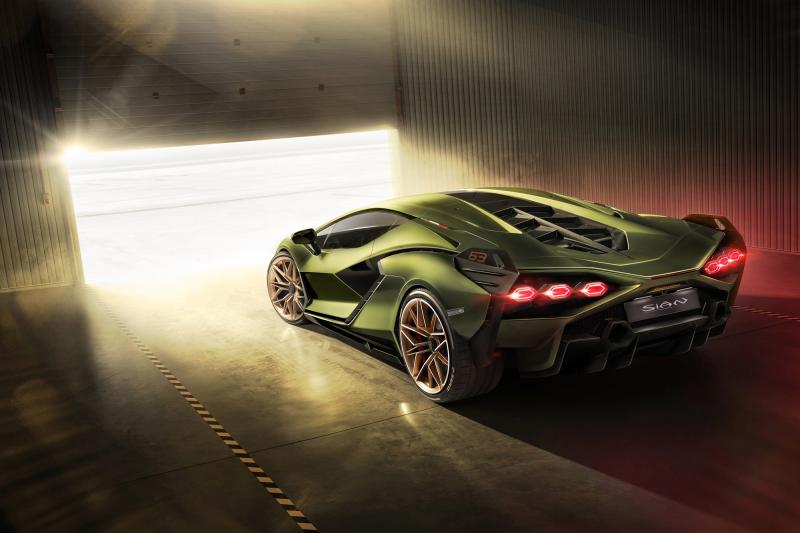Francfort 2019 : Lamborghini Sián, V12 hybride, 819 chevaux 1