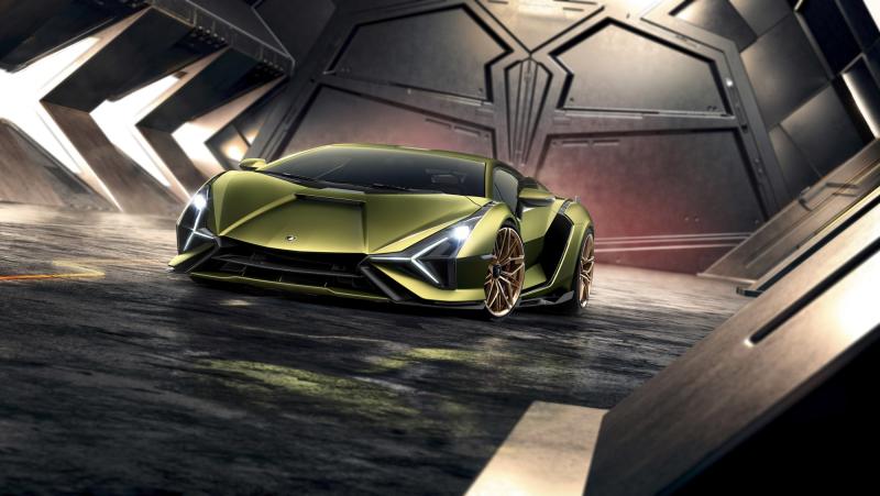  - Francfort 2019 : Lamborghini Sián, V12 hybride, 819 chevaux 1