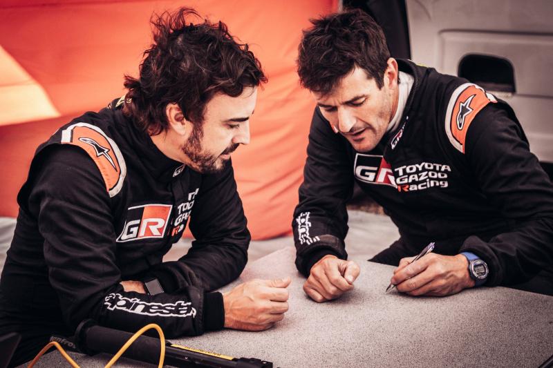  - Dakar 2020 : Marc Coma avec Fernando Alonso 1