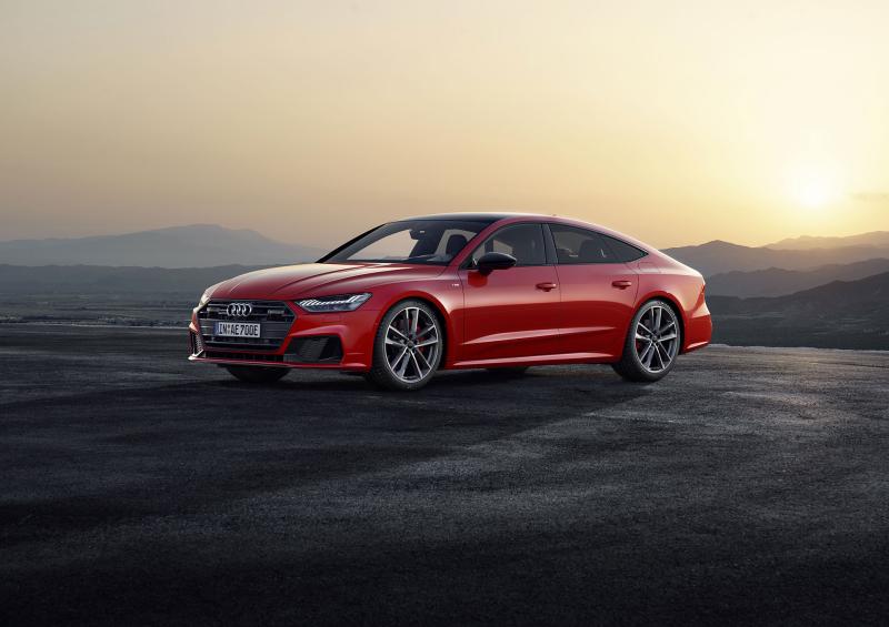 - Francfort 2019 : Audi A7 55 TFSIe hybride rechargeable 1