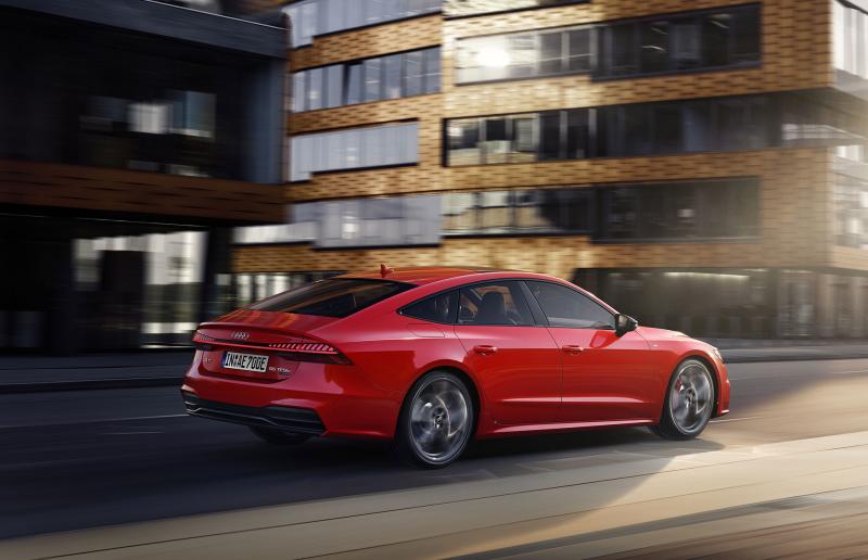  - Francfort 2019 : Audi A7 55 TFSIe hybride rechargeable 1