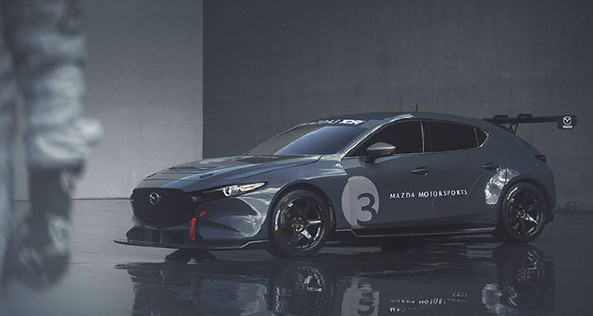 Mazda présente sa 3 TCR