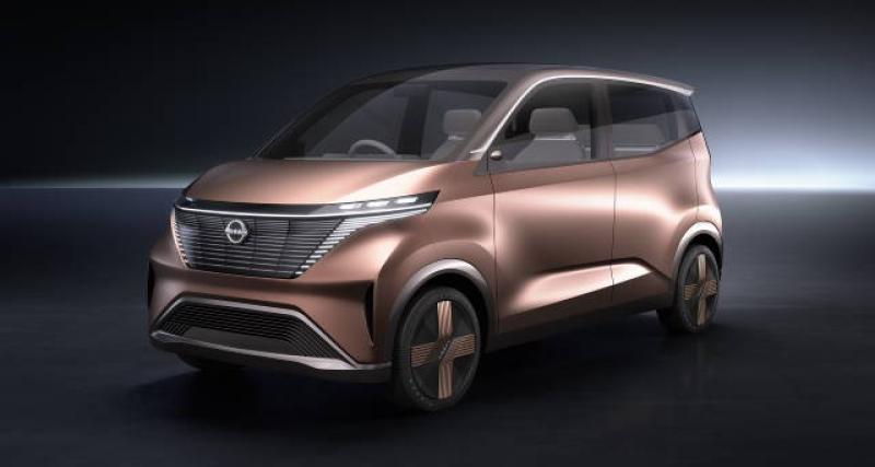  - Tokyo 2020 : Nissan IMk le "commuter" électrique
