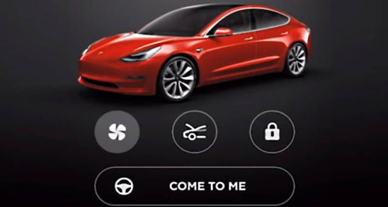  - Tesla lance le "Smart Summon", et cela fait gloser