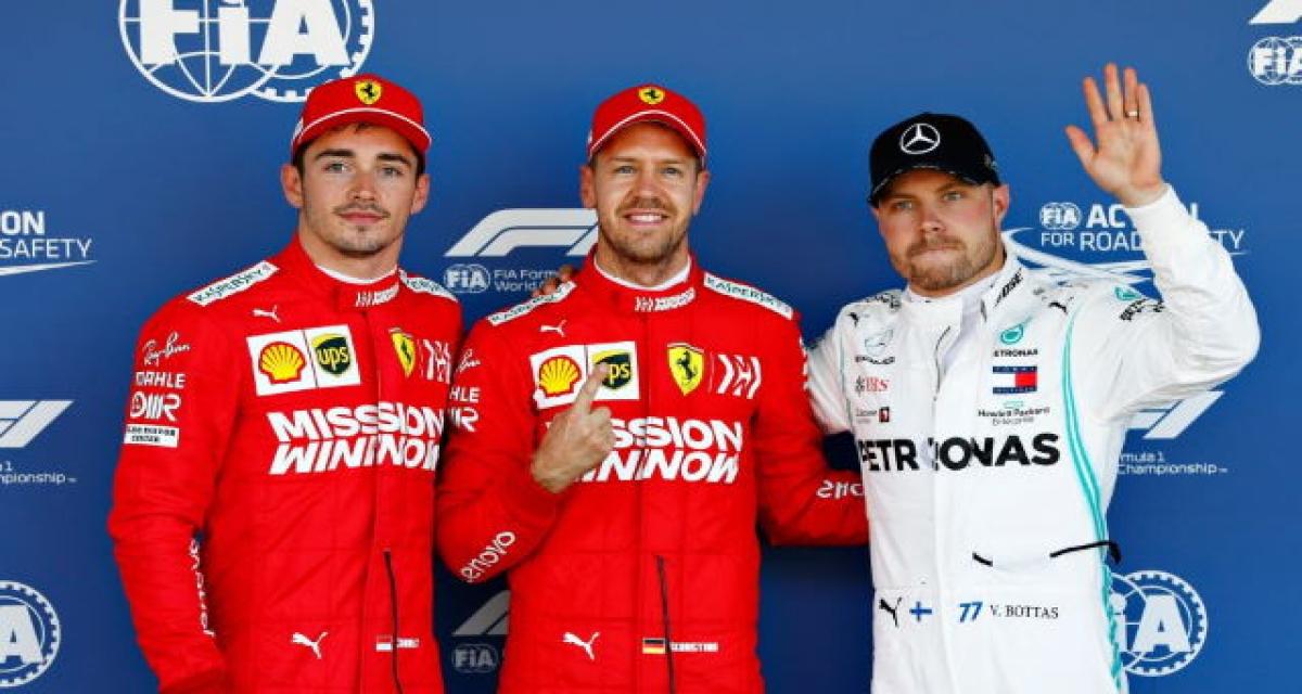 F1 - Suzuka 2019 qualifications : Vettel emmène un doublé Ferrari
