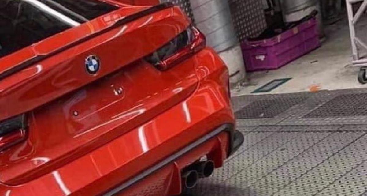 L'arrière de la prochaine BMW M3 en fuite ?