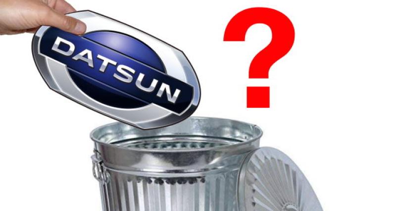  - Nissan : Datsun remisée au placard sur fond d'affaire Ghosn ?