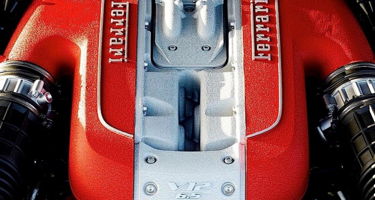 Ferrari a déposé un brevet de V12 plus 