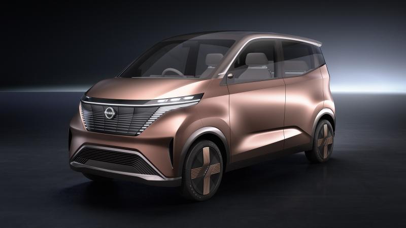 Tokyo 2020 : Nissan IMk le "commuter" électrique 1