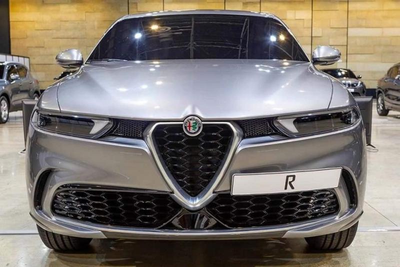Une version de travail de l'Alfa Romeo Tonale en fuite 1