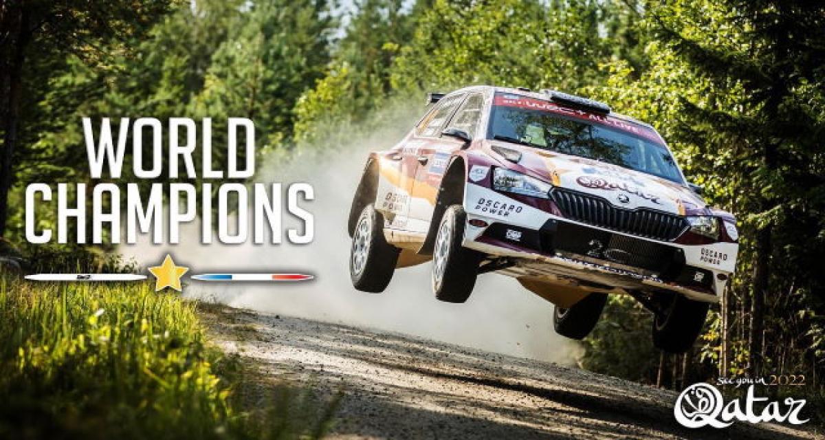Loubet et Landais champions du monde WRC2 2019