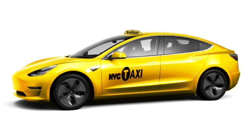  - La Tesla Model 3 dans le cercle fermé des "Yellow Cabs"