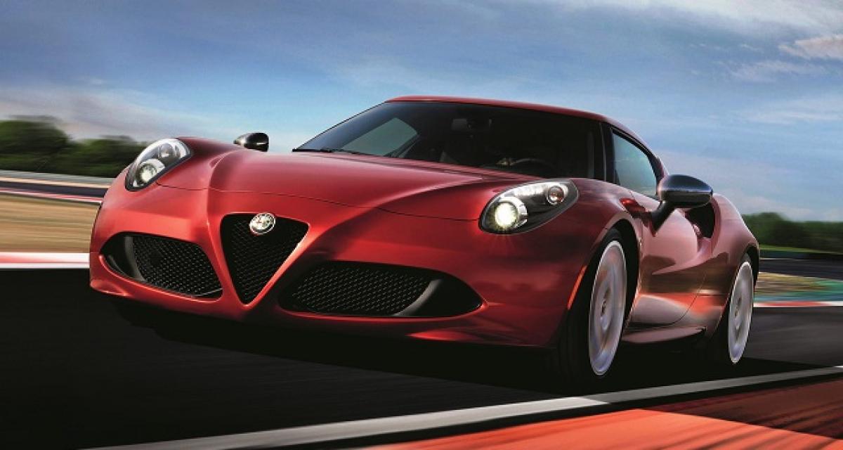 Alfa Romeo 4C : la production a cessé...