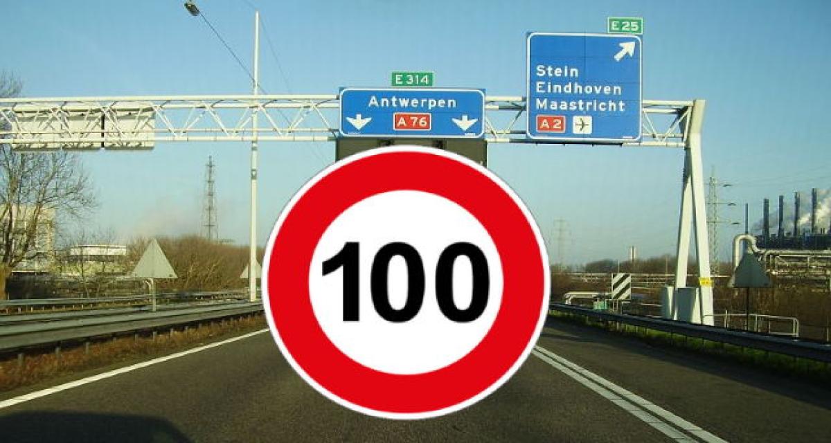 Le 100 km/h sur les autoroutes Néerlandaises adopté