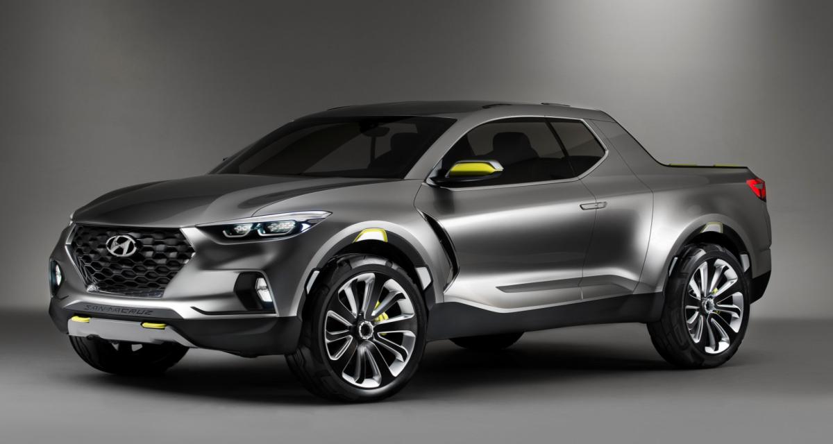 Hyundai confirme le pick-up Santa Cruz pour 2021