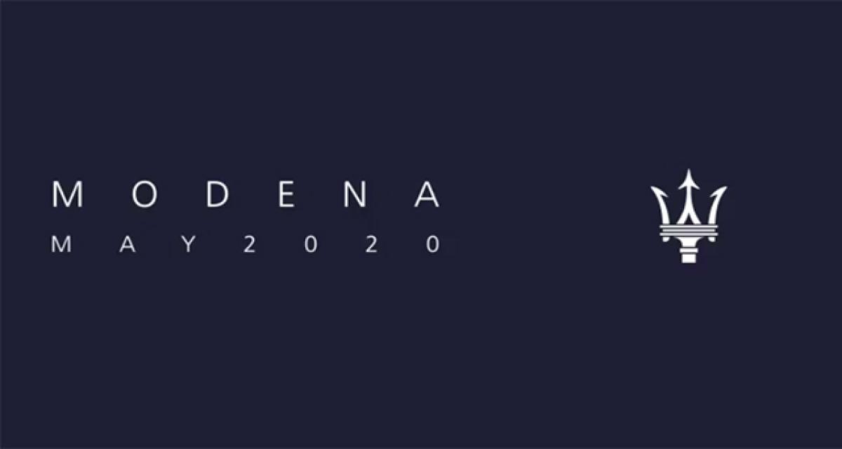 Maserati donne rendez-vous en mai 2020