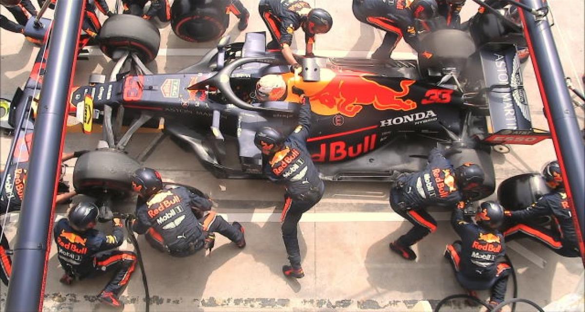 F1 : 1,82s d'arrêt pour Red Bull Racing, record du monde