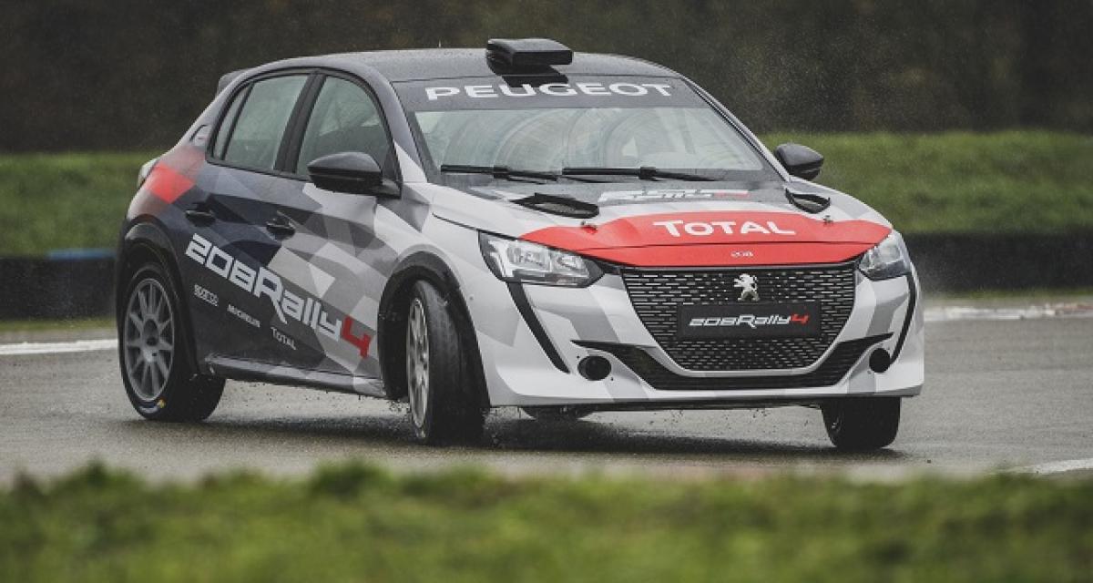 Peugeot Sport dévoile la 208 Rally 4