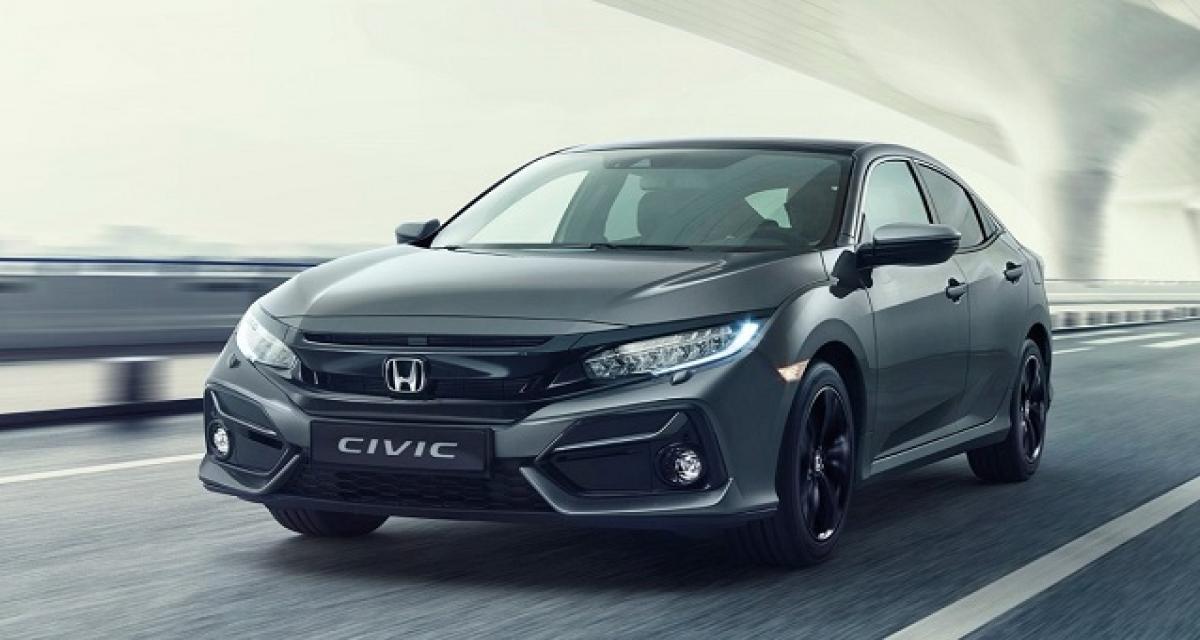 Honda Civic 2020 : discret restylage