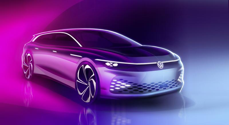 Volkswagen ID Space Vizzion, futur grand break électrique 1