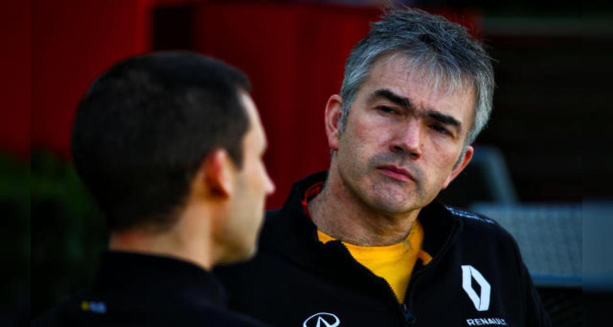 Renault F1 se sépare de Nick Chester, son Directeur châssis