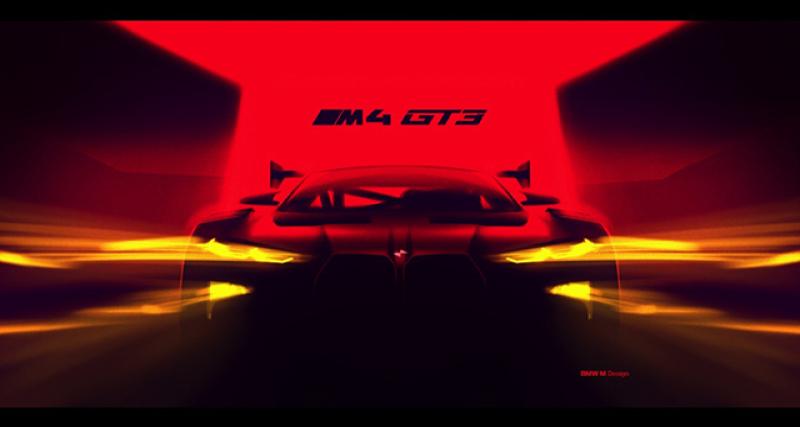  - La future BMW M4 GT3 teasée