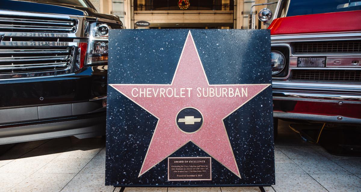 Chevrolet Suburban, vedette de Hollywood