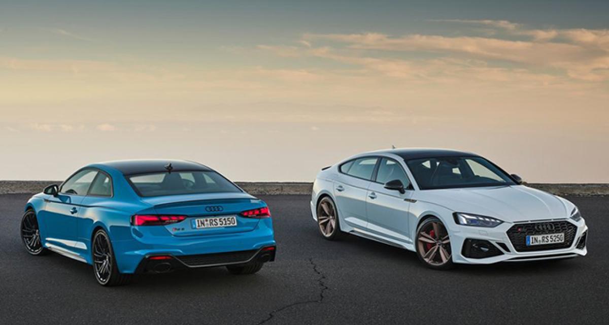 Audi RS5 Coupé et Sportback 2020 : Facelift minimal