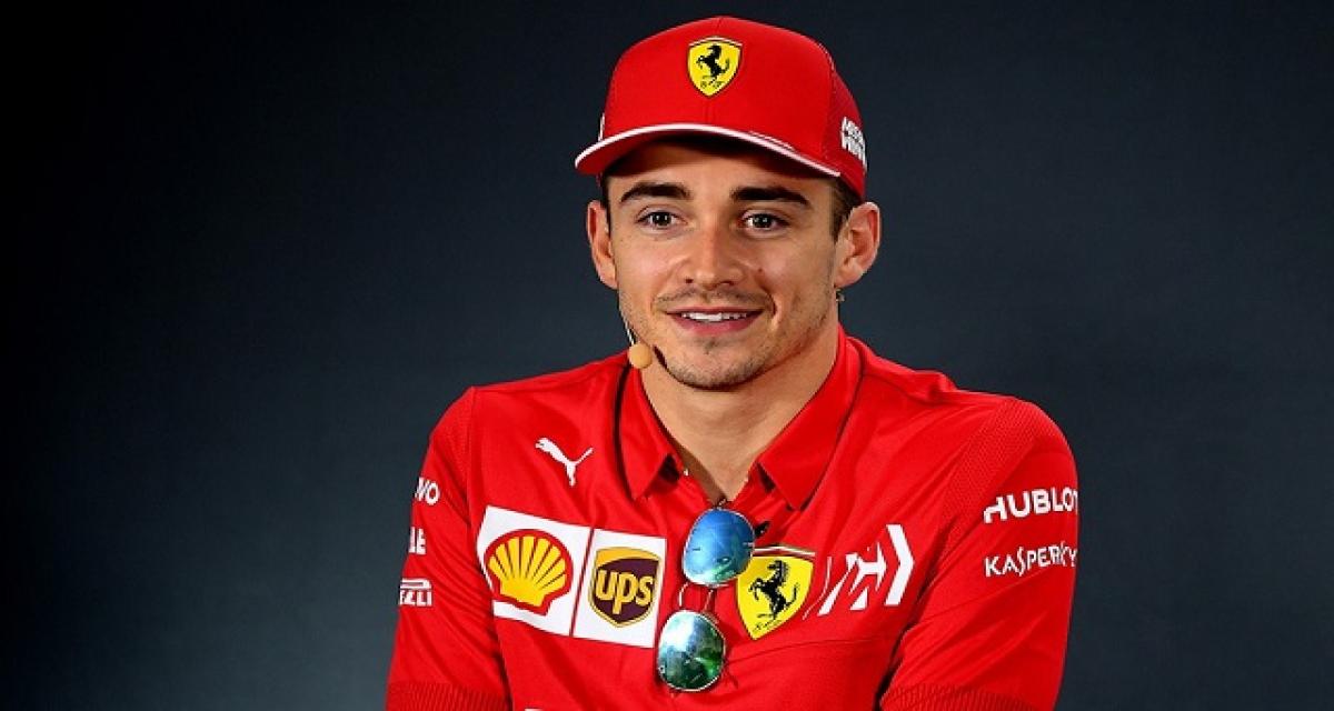 Charles Leclerc s'engage avec Ferrari jusqu'en 2024