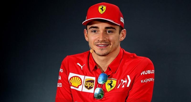 - Charles Leclerc s'engage avec Ferrari jusqu'en 2024