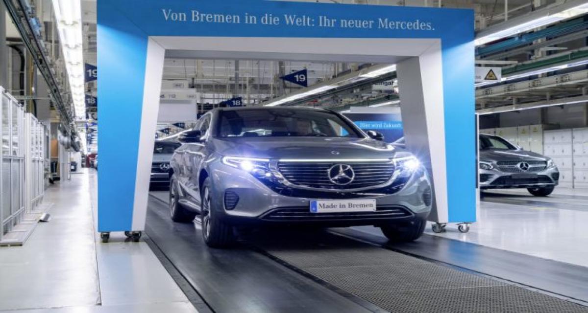 Le Mercedes EQC ne se vend pas … même en Allemagne