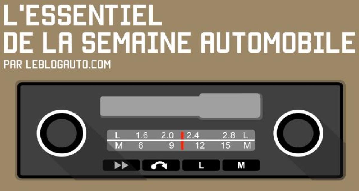 [Podcast 77- Videopodcast 0] L’essentiel de la semaine automobile par leblogauto.com