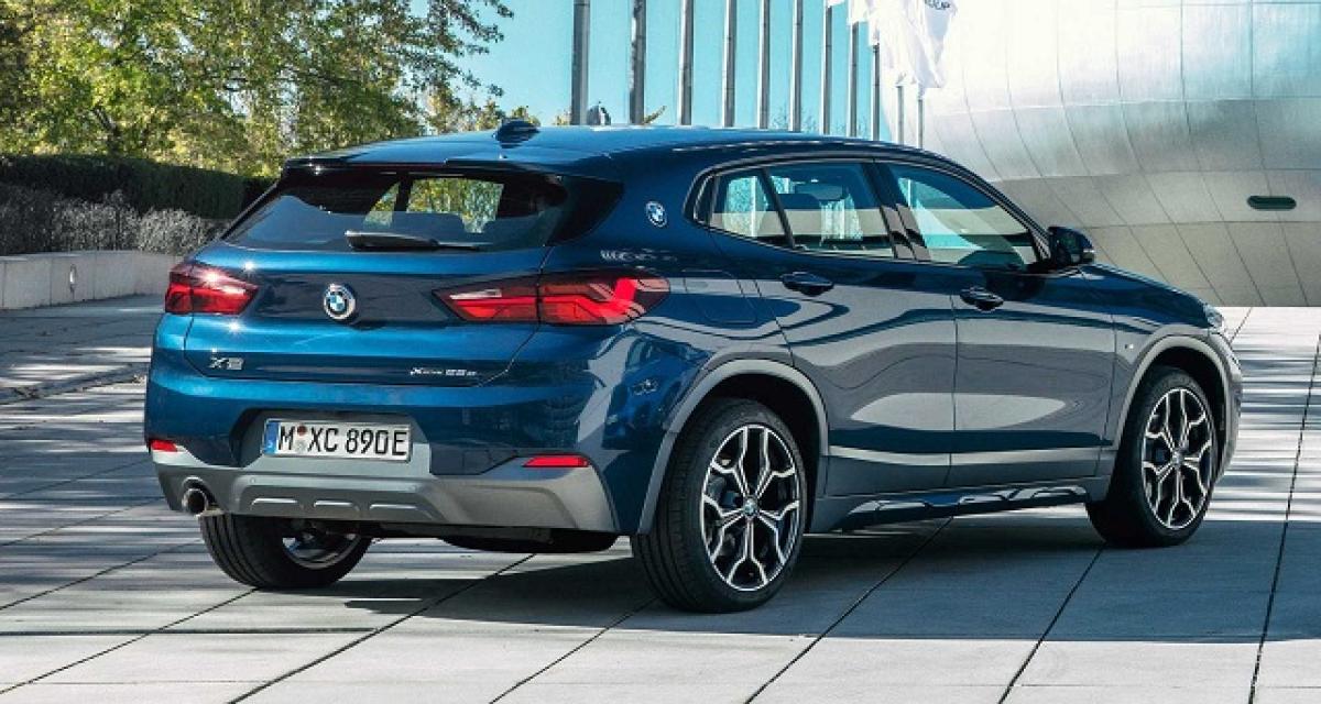 Bruxelles 2020 : BMW X2 Hybride rechargeable
