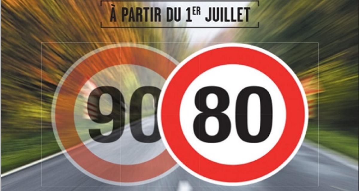 En Charente et dans les Deux-Sèvres, certaines routes vont repasser à 90km/h