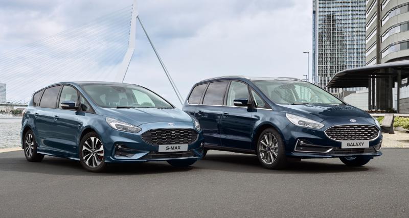  - L'hybride en 2021 pour les Ford S-Max et Galaxy