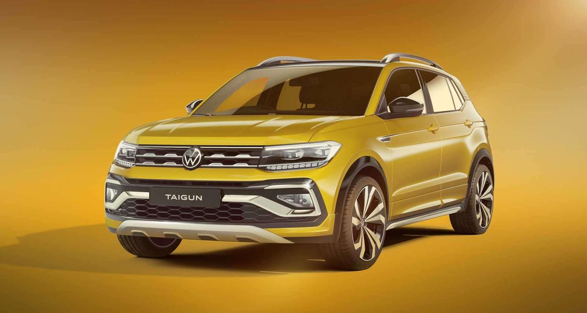 Delhi 2020 : Volkswagen Taigun, T-Cross déguisé